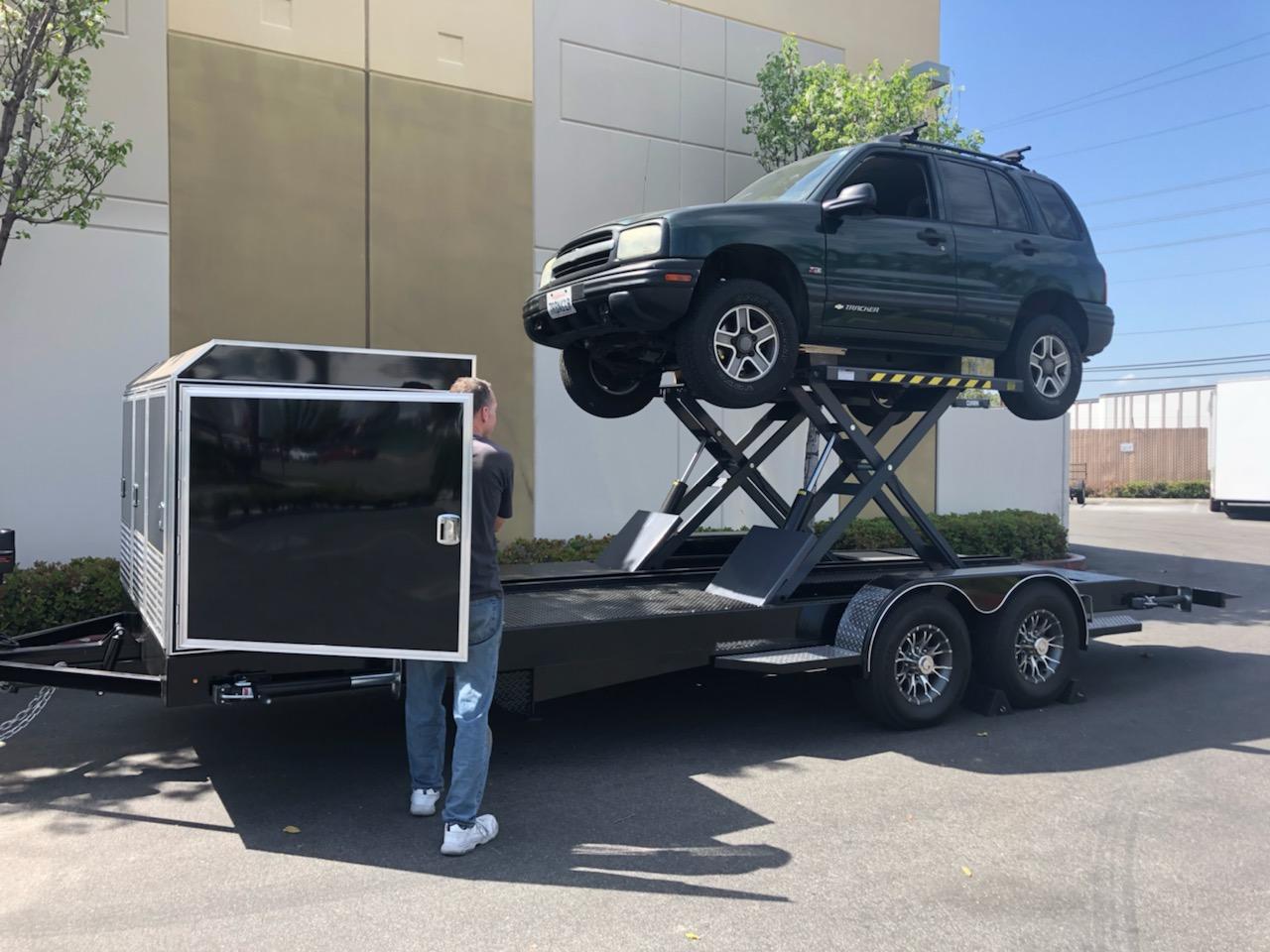 Security Trailers — Mobile Lift in Anaheim, CA