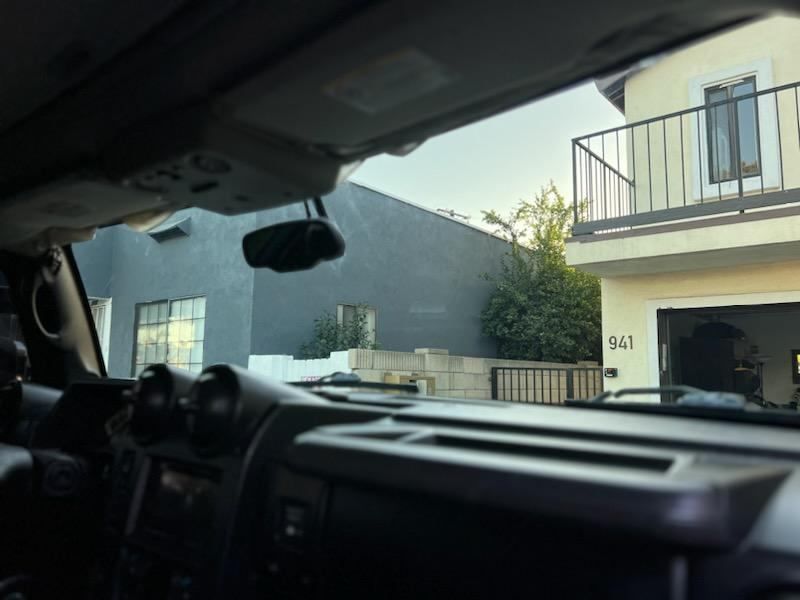 Hammer Front Windshield | Anaheim, CA | American Mobile and Truck Wash