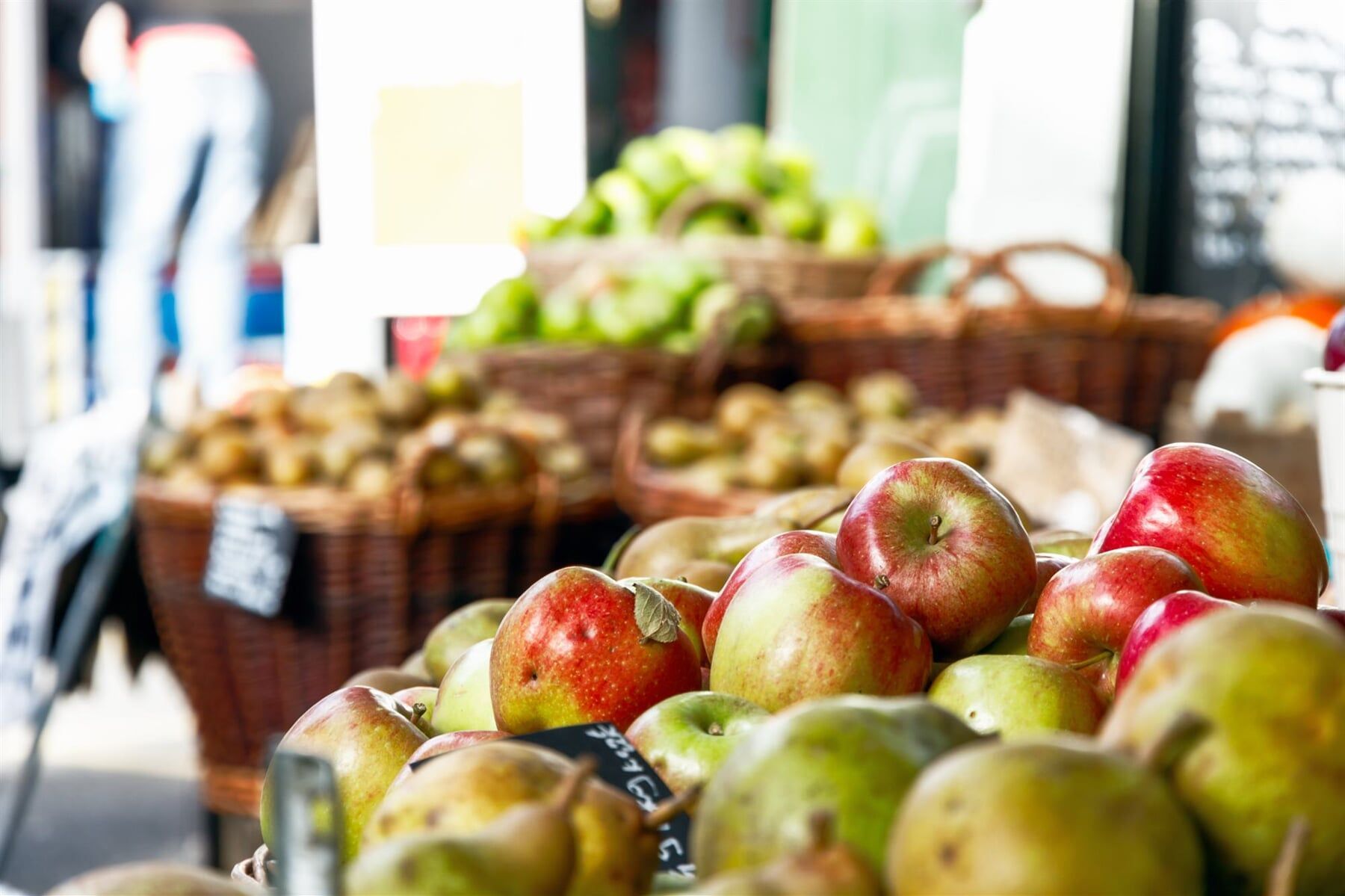 A Bunch of Apples Are Sitting on Top of Each Other on A Table — Fruits & Vegetables in Maroochydore, QLD