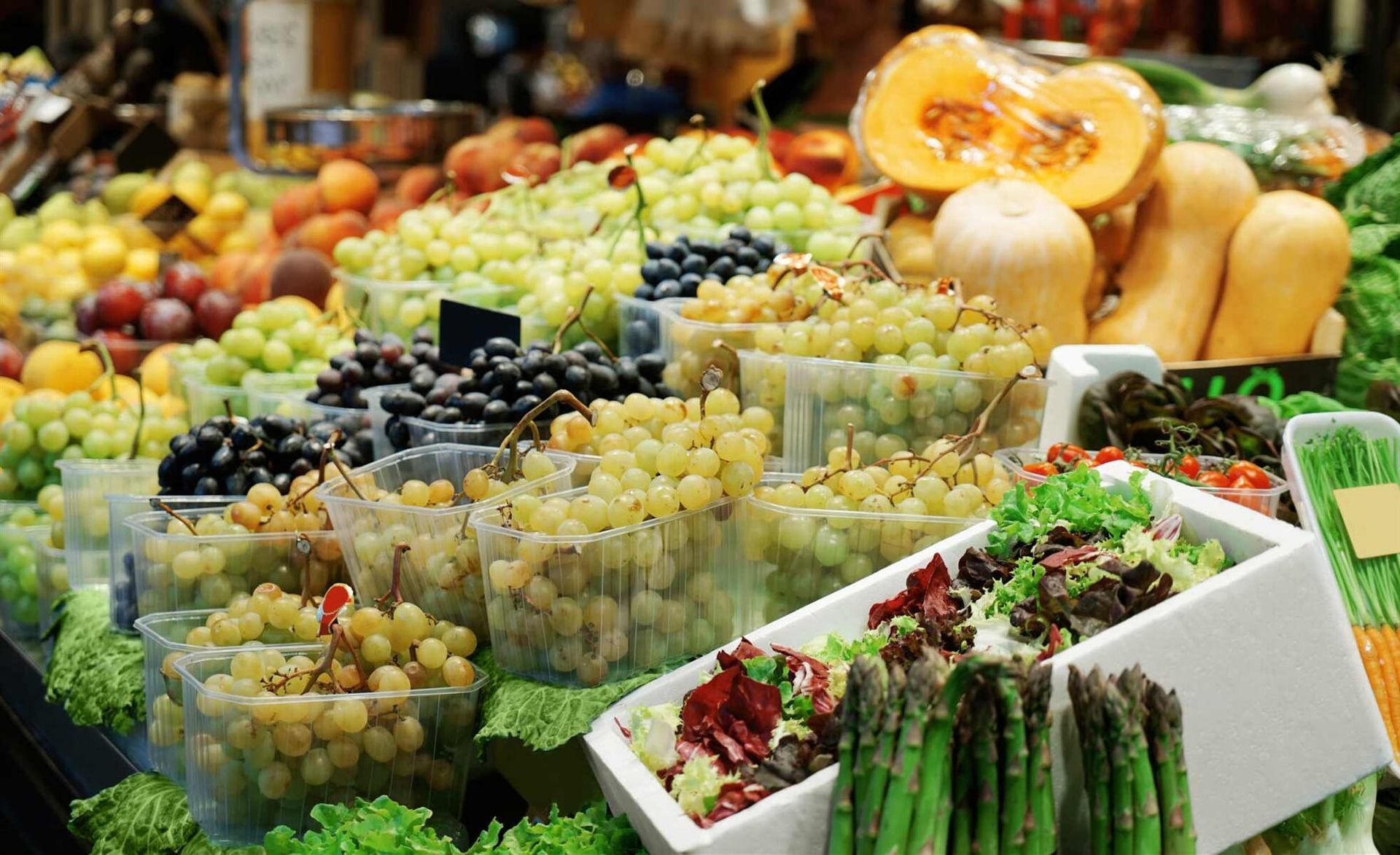 A Variety of Fruits and Vegetables Kept in a Plastic bowl — Fruits & Vegetables in Maroochydore, QLD