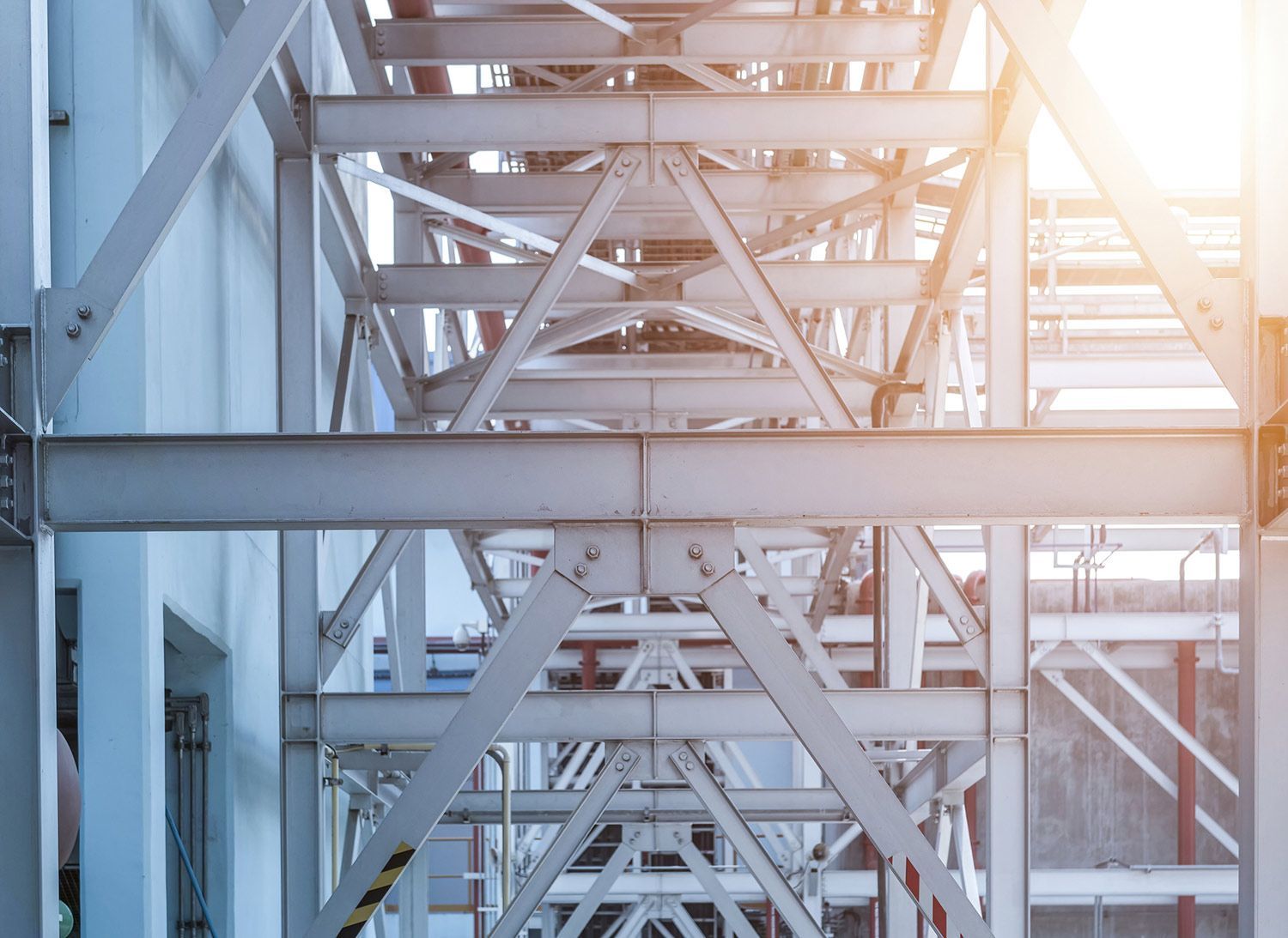 Steel Structure of a Factory