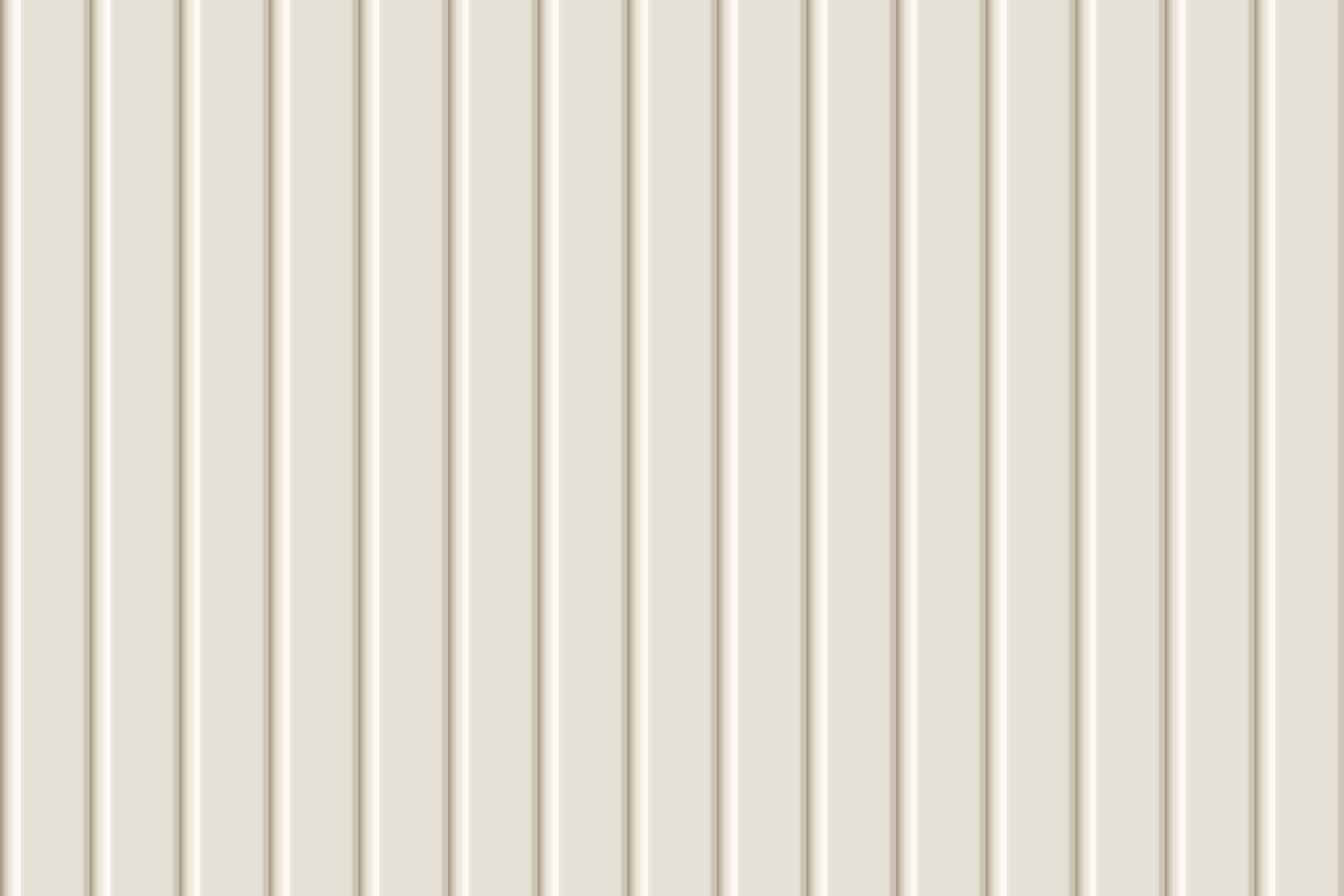 A close up of a white corrugated metal wall.