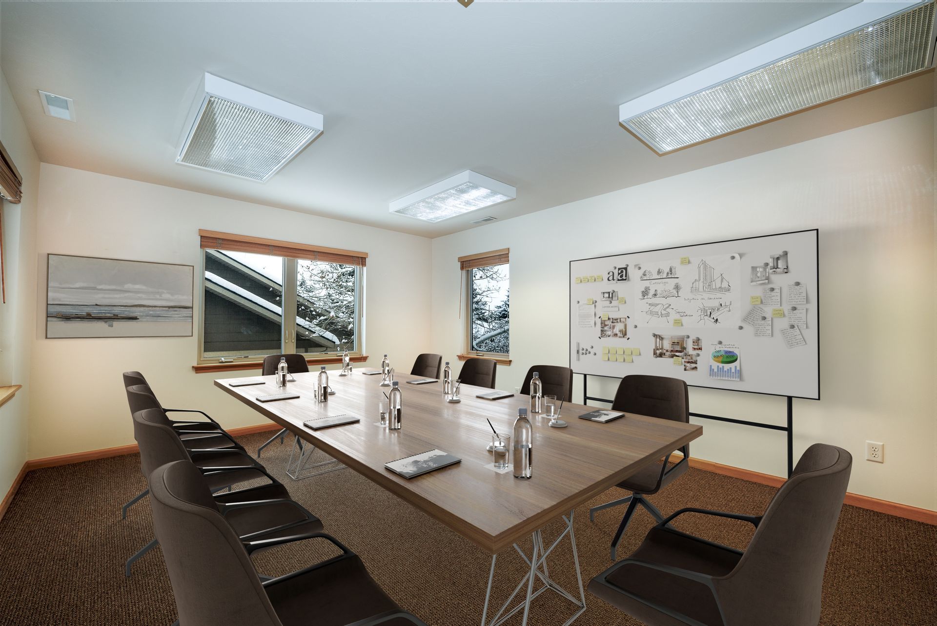 Spacious interior view of 251 Edelweiss Bozeman featuring natural light and contemporary finishes