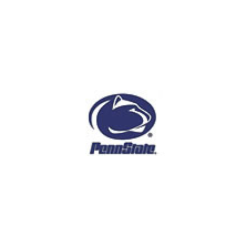 Penn State logo: Blue Nittany Lion head in an oval, with