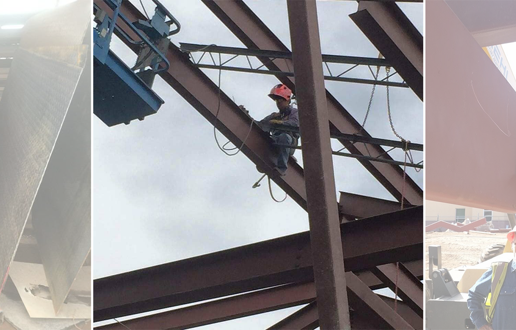Worker working on top — Scrap metals in Alamogordo, NM