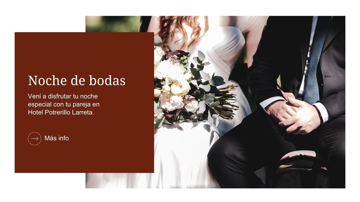 Paquete noche de bodas.