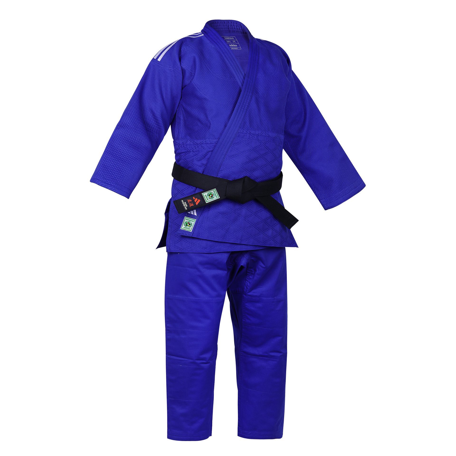 Judopak Adidas Champion | IJF-goedgekeurd | Blauw