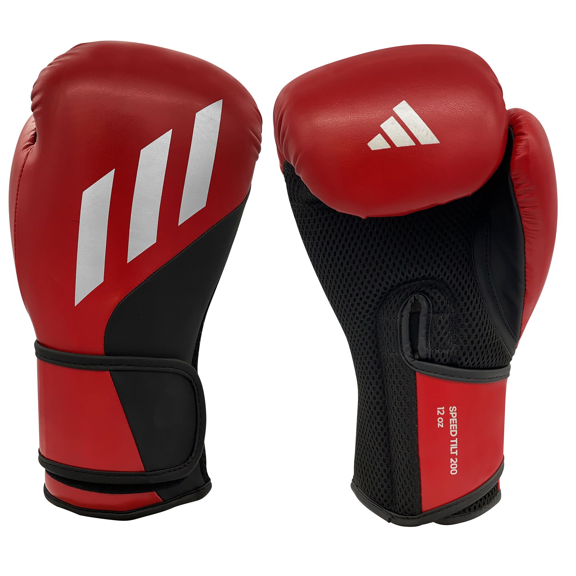 adidas Speed Tilt 200 Bokshandschoenen Rood/Silver