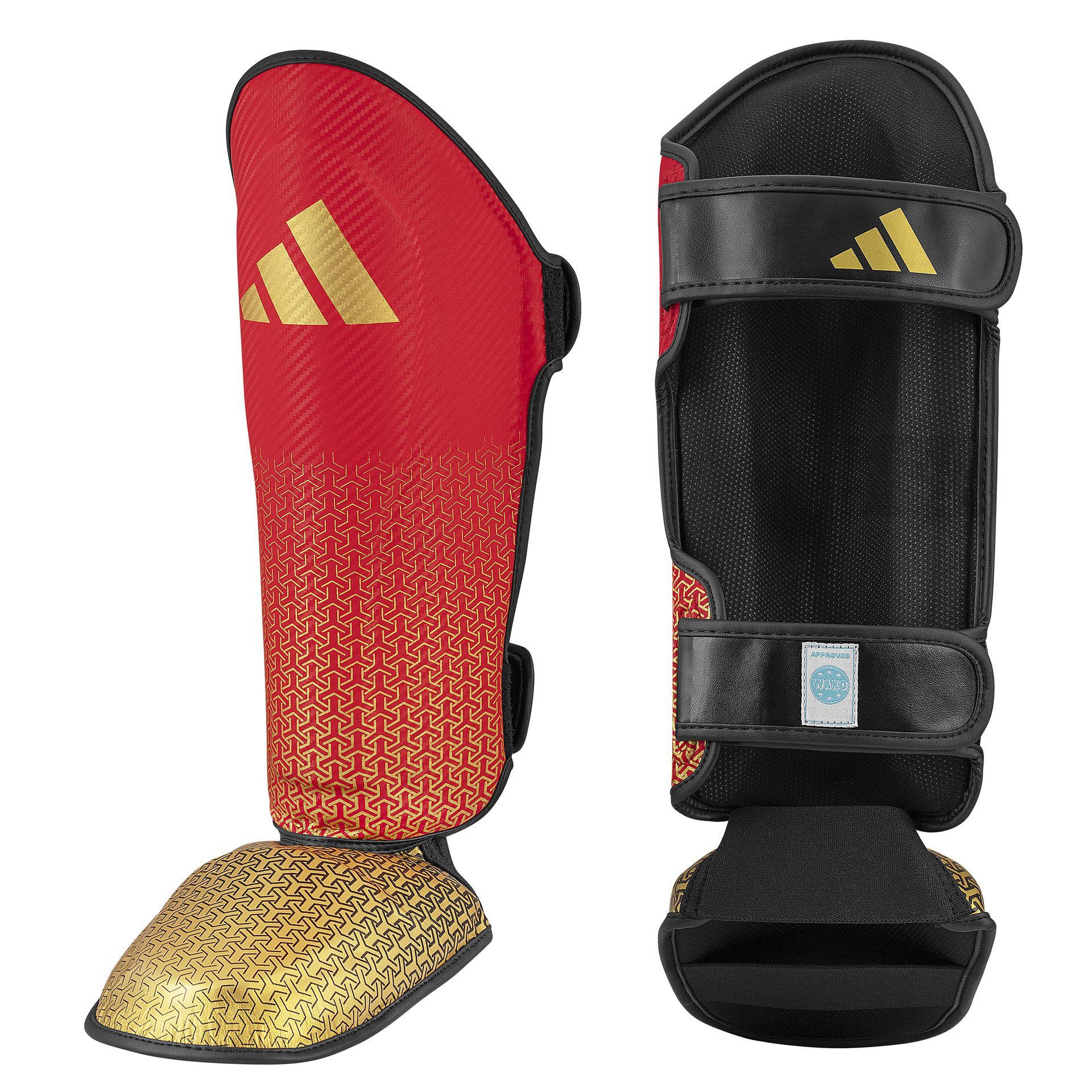 adidas adiKBSI300 Scheenbeschermers Rood/Goud