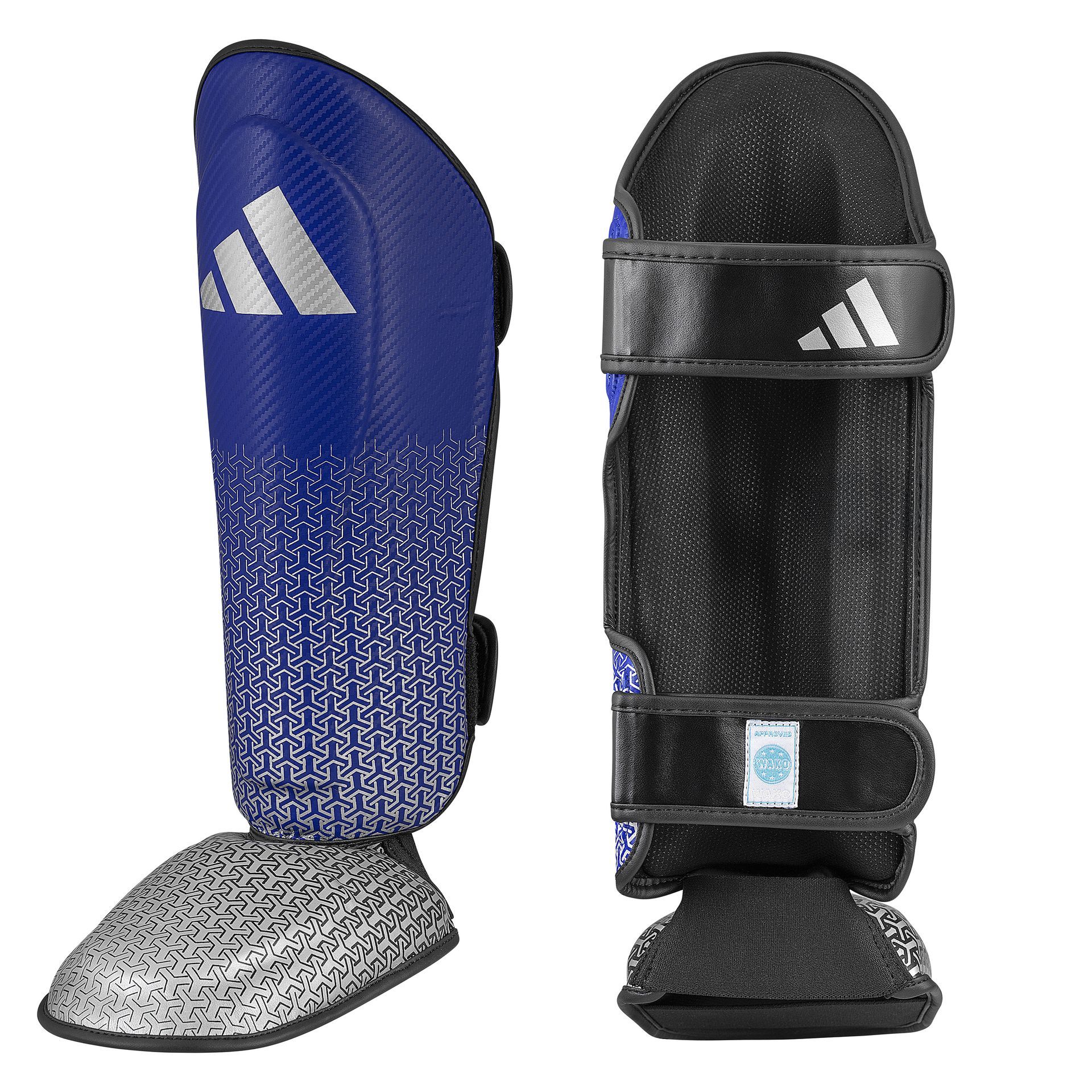 adidas adiKBSI300 Scheenbeschermers Blauw/Zilver