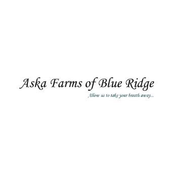 Aska Farms of Blue Ridge logo with the tagline “Allow us to lift your fresh away...”
