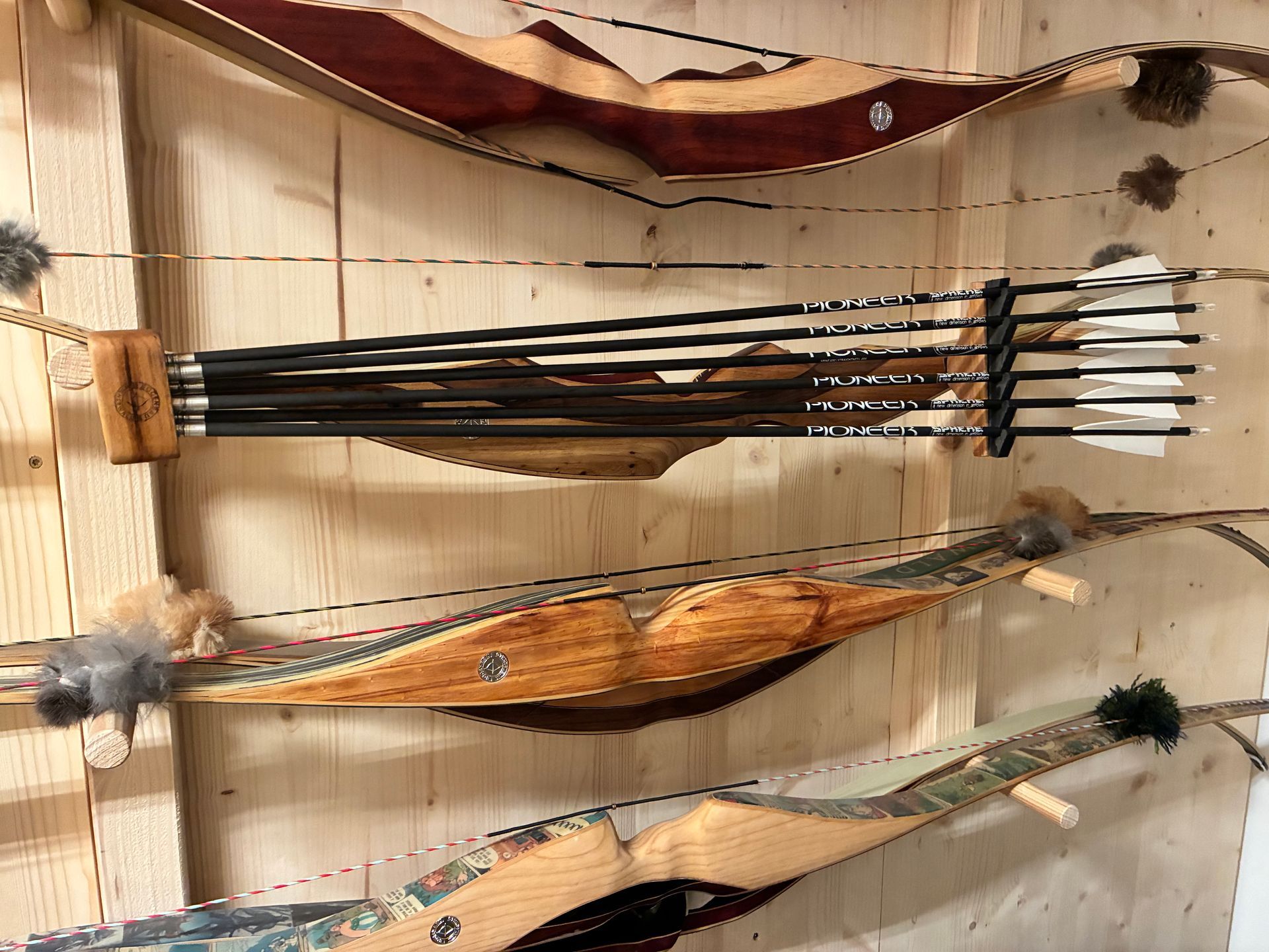 Griffstück Ipe, Furnier Nuss
