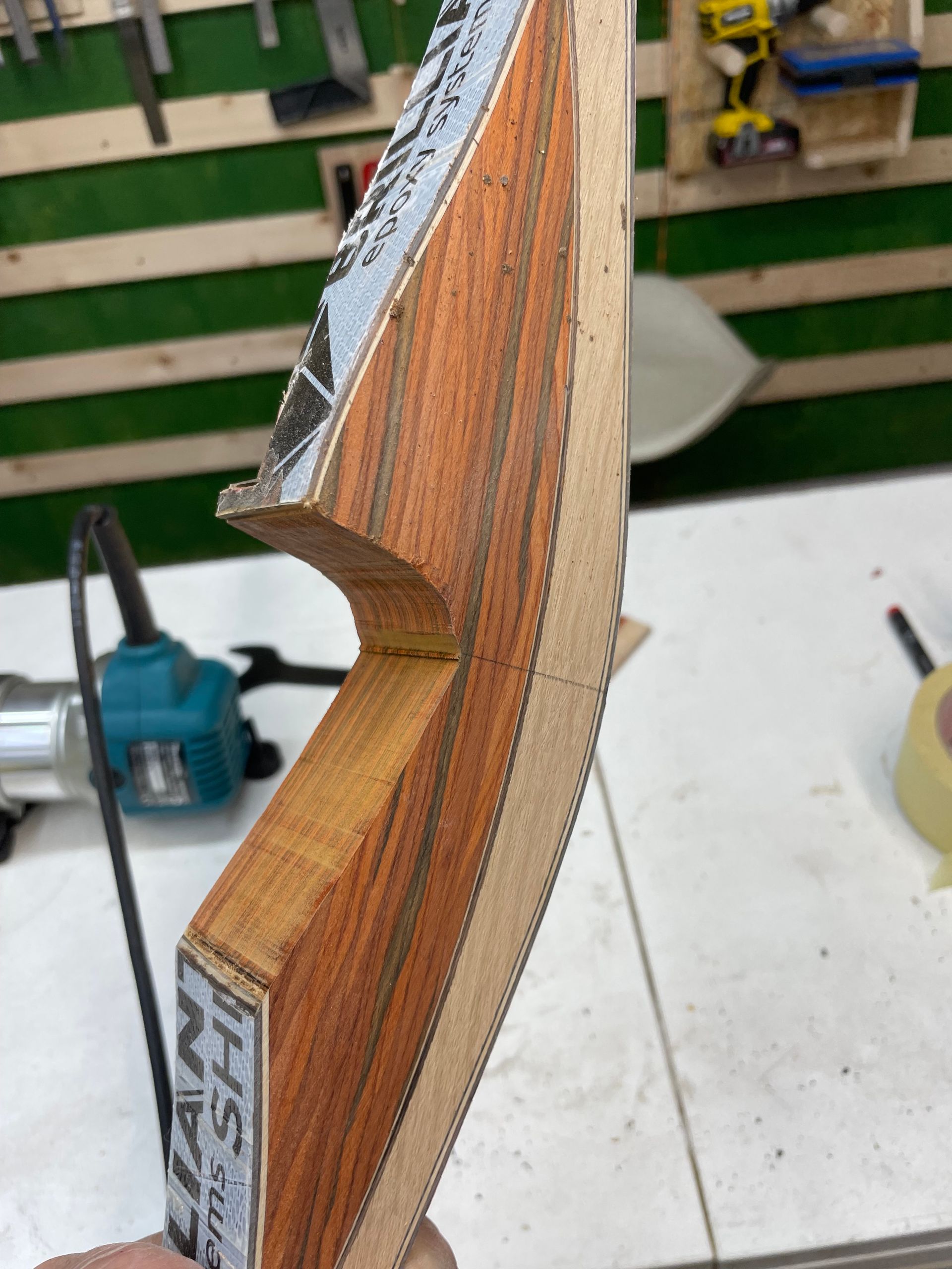 Griffstück geschliffen