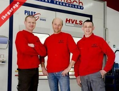 Hannes und sein Team von 