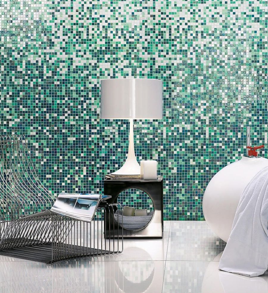 Mosaik grün