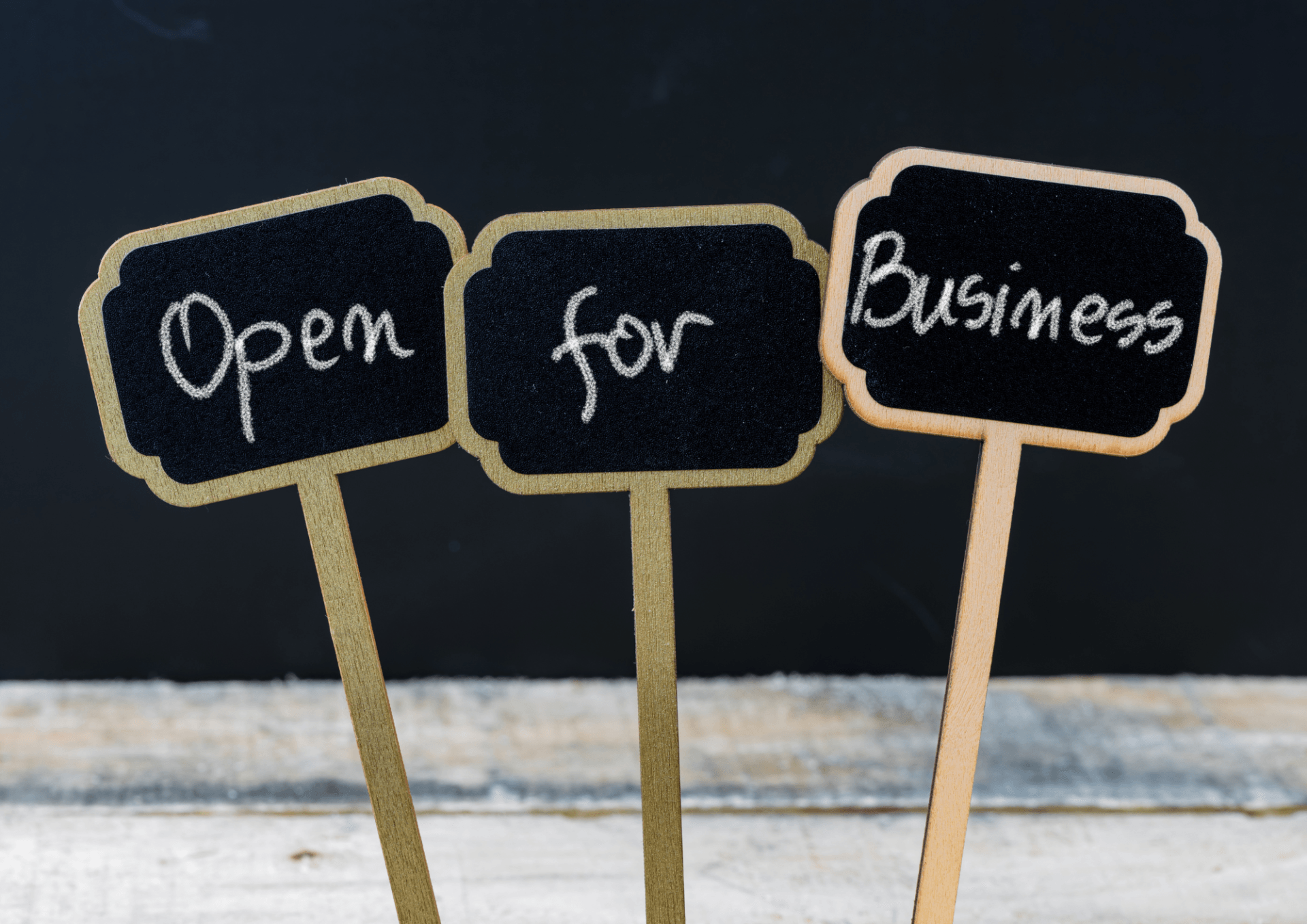 Open for Business Picture