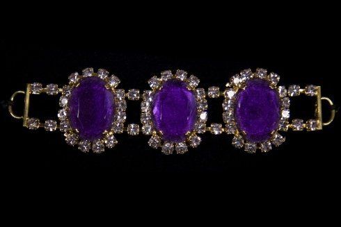 Gioiello pietre viola