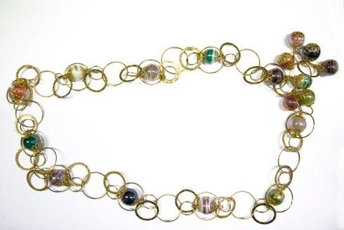 Collana a cerchi