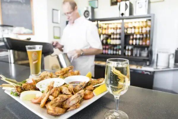 A Platter of Fried Food — Capricorn Motel & Conference Centre In Parkhurst, QLD