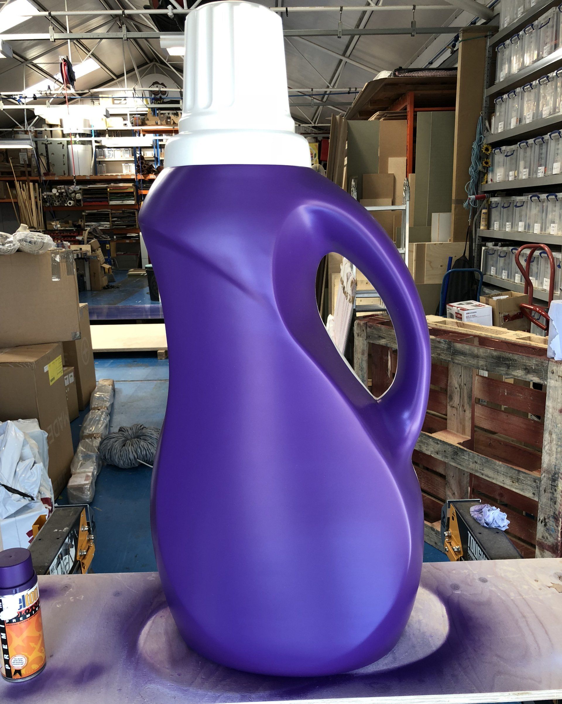 Comfort bottle print