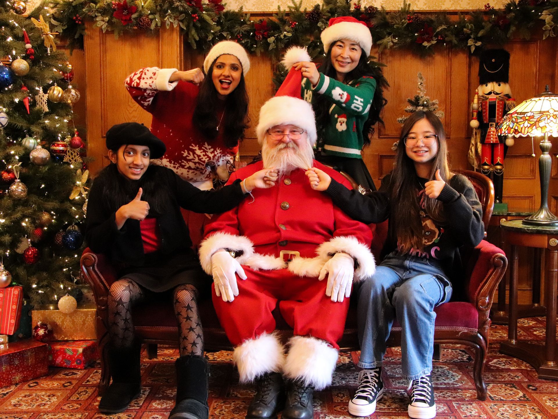 Santa Claus in Victoria, B.C