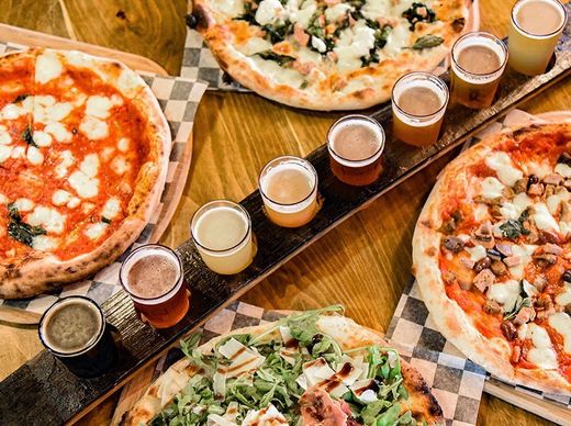 Pocono Brewery Company, pizza, beer