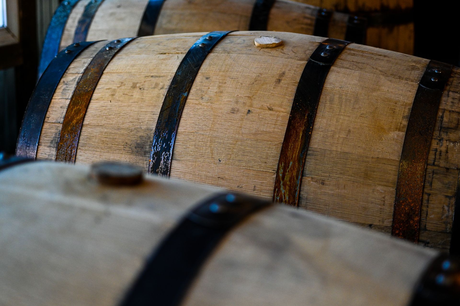 Wooden Beer Barrel at Pocono Brewery Company