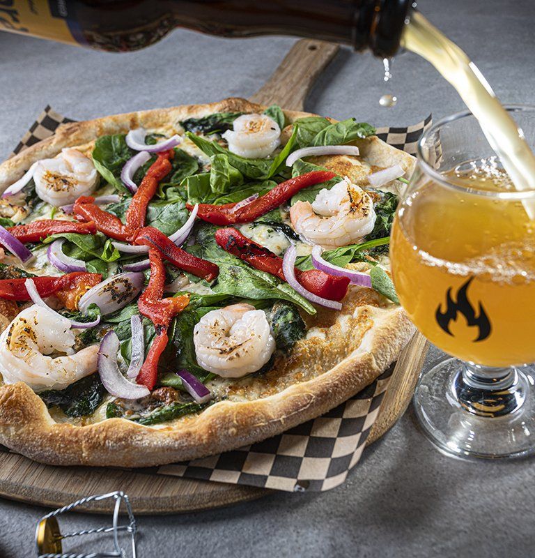 Pocono Brewery Company, pizza, beer