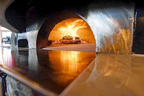Pocono Brewery Company, pizza oven, pizza