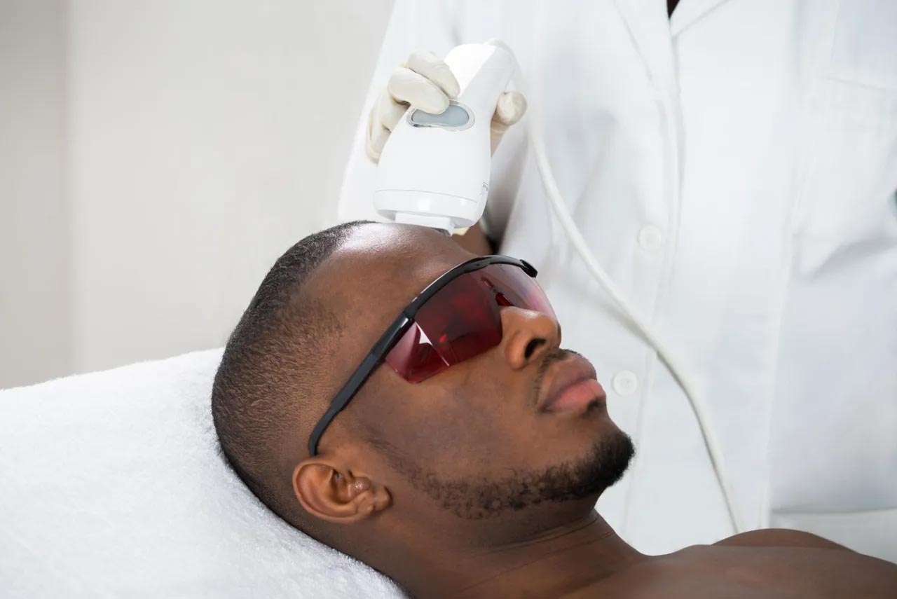 Handsome Black Man — Johnson City, TN — RNA Medical Aesthetics
