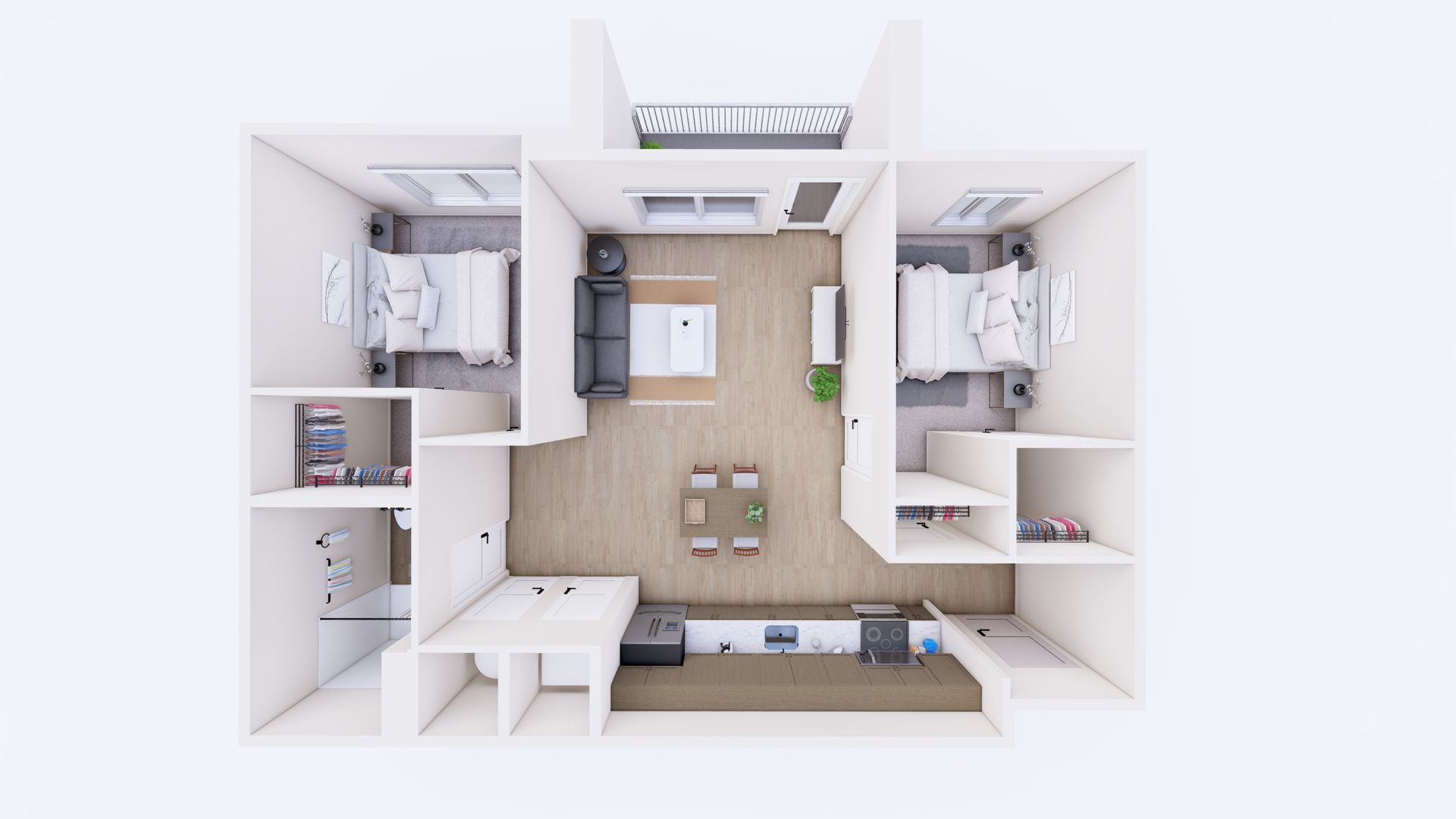 FLOOR PLANS - Southwood Crossing Apartments in Champaign, IL