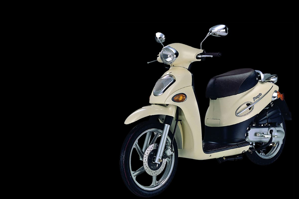 125 Kymco People beige