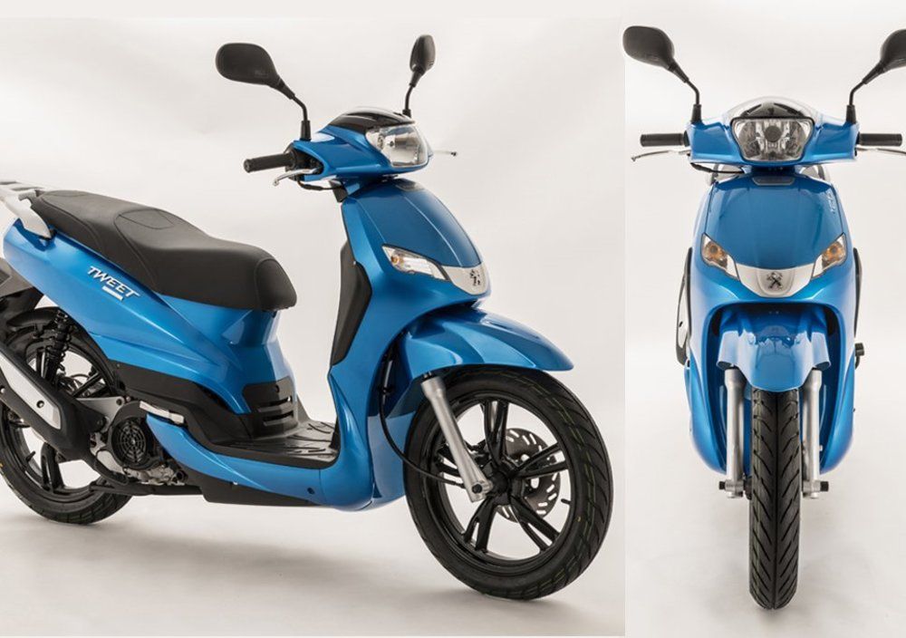Tweet 125 Peugeot azzurro
