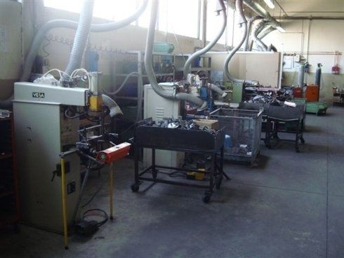 vista parco mezzi azienda