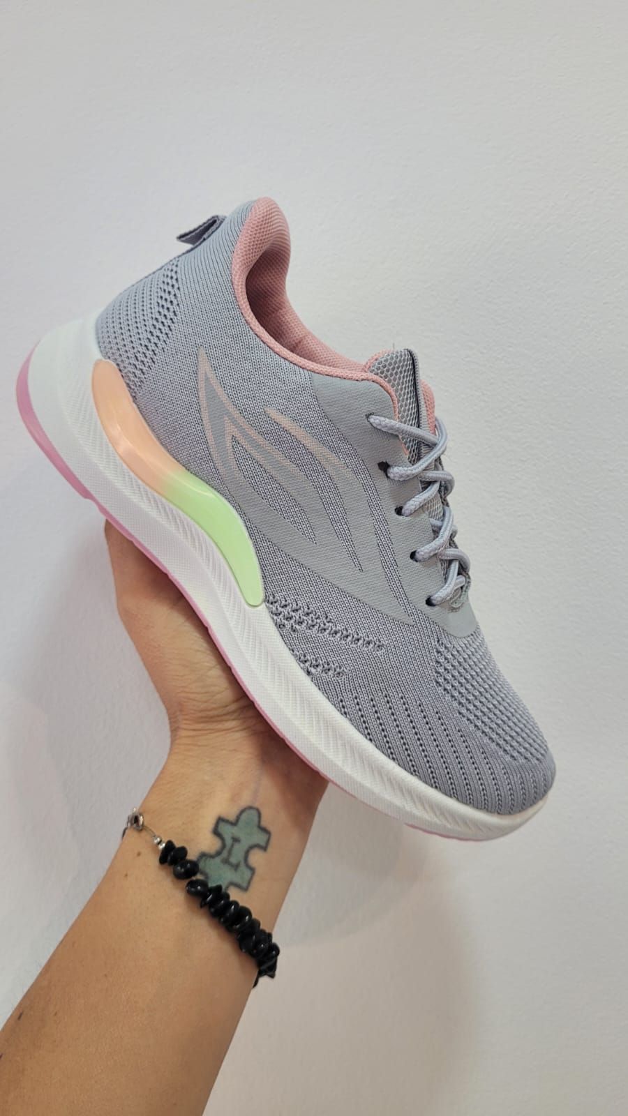 Zapatillas deportivas ultra livianas gowell Gris