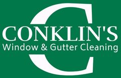 conklin's window and gutter cleaning logo