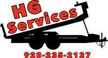 HG Services, best junk removal company near me, dumpster rentals, hauling services, Flagstaff AZ