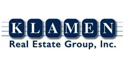 Logo for Klamen Real Estate Group, Inc. and a BBB Accreditation badge showing a A+ rating.
