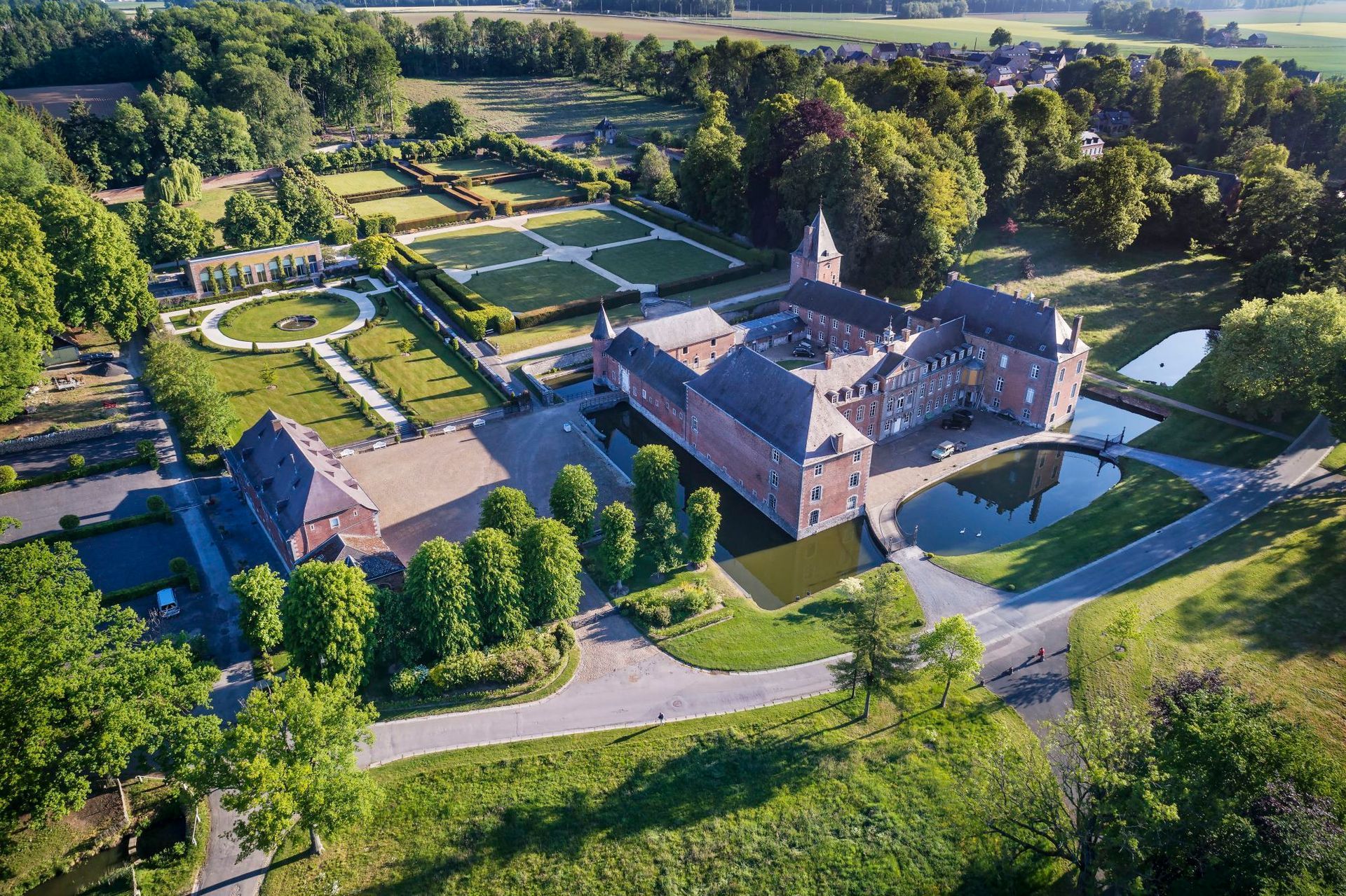 Magnifique espace du Château Franc Waret