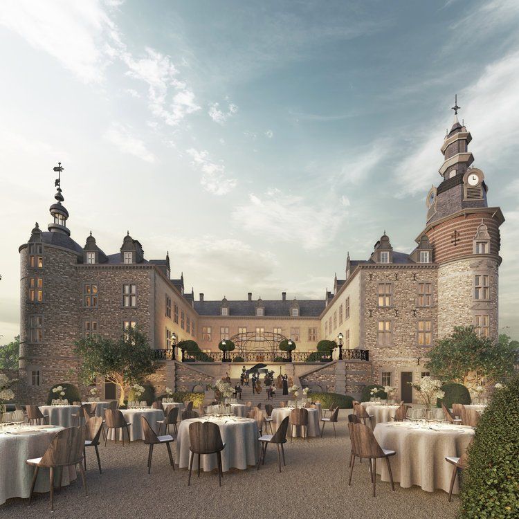 BIORGANIC traiteur événementiel gastronomique 100% Bio pour B2B-B2C -  Château de Mirwart