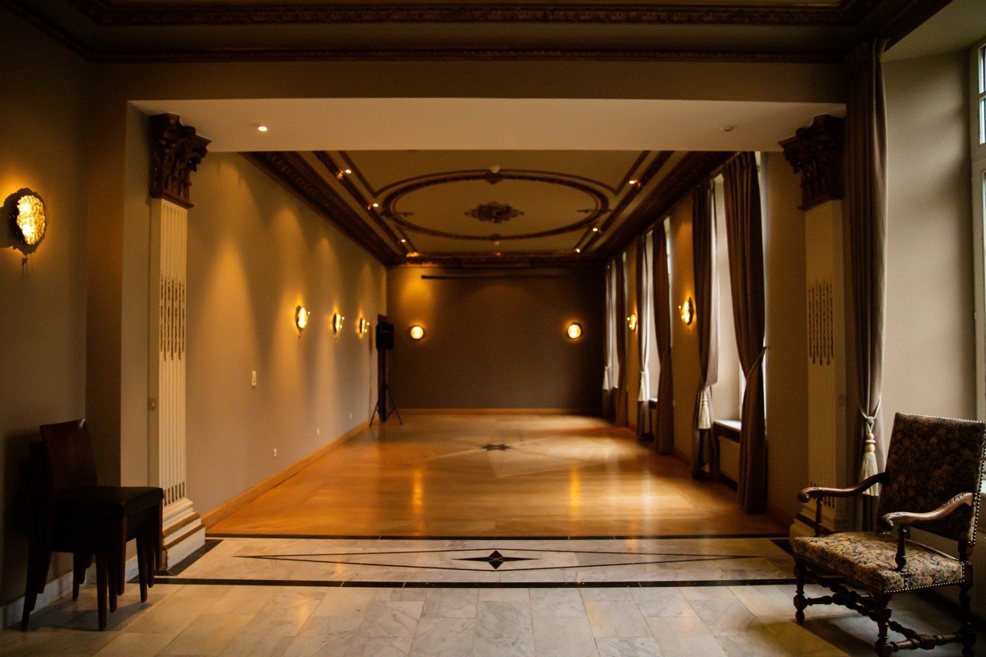 Salle à louer pour les événements privés ou d'entreprise avec traiteur bio Biorganic - Château Vivier l'Agneau