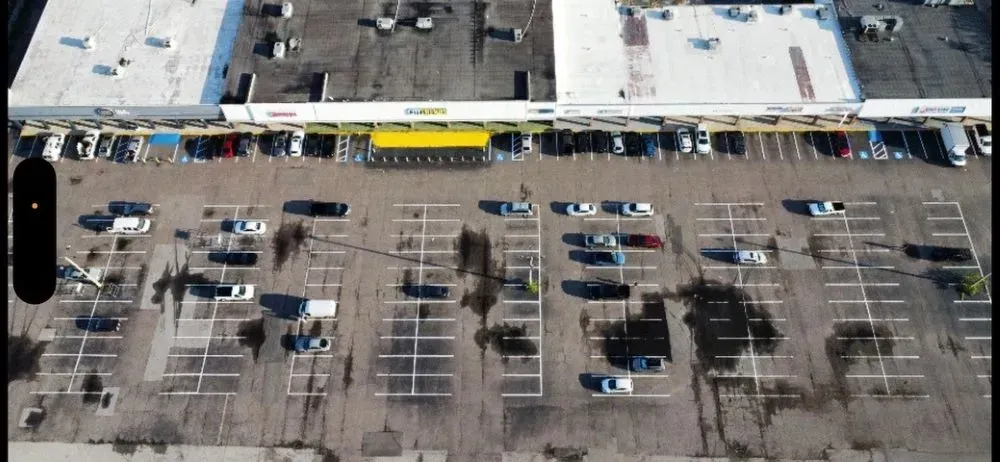 Palm River Shopping Plaza in Tampa Bay Commercial Paving by HM Paving 
