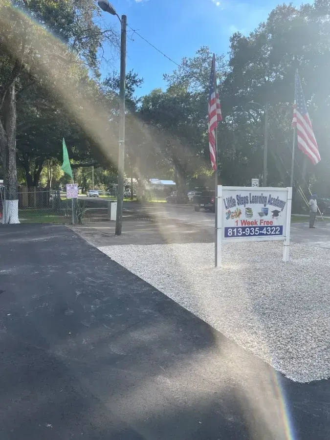 Little Steps completed paving project in Tampa, FL