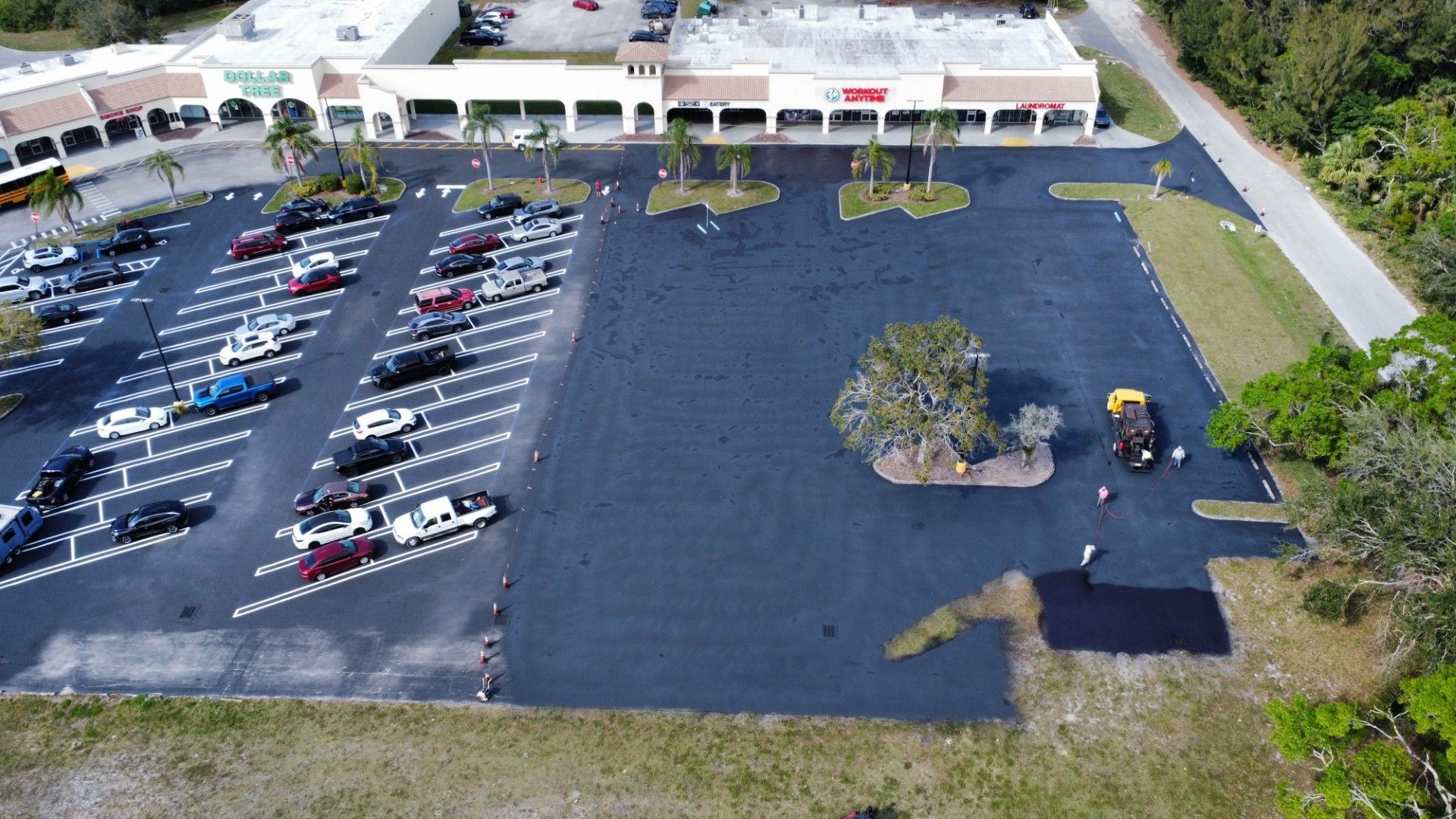 St. Pete College in Florida Sealcoating Project by HM Paving LLC