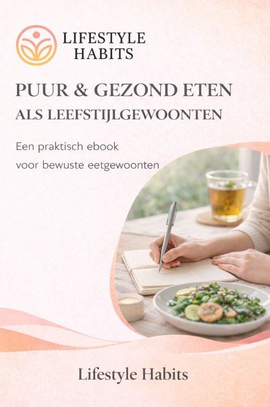 Puur & Gezond Eten Als Leefstijlgewoonten: ebook + luisterboek (PDF)