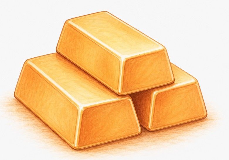 Goud, goudmunten, goudbaren. Lifestyle Habits