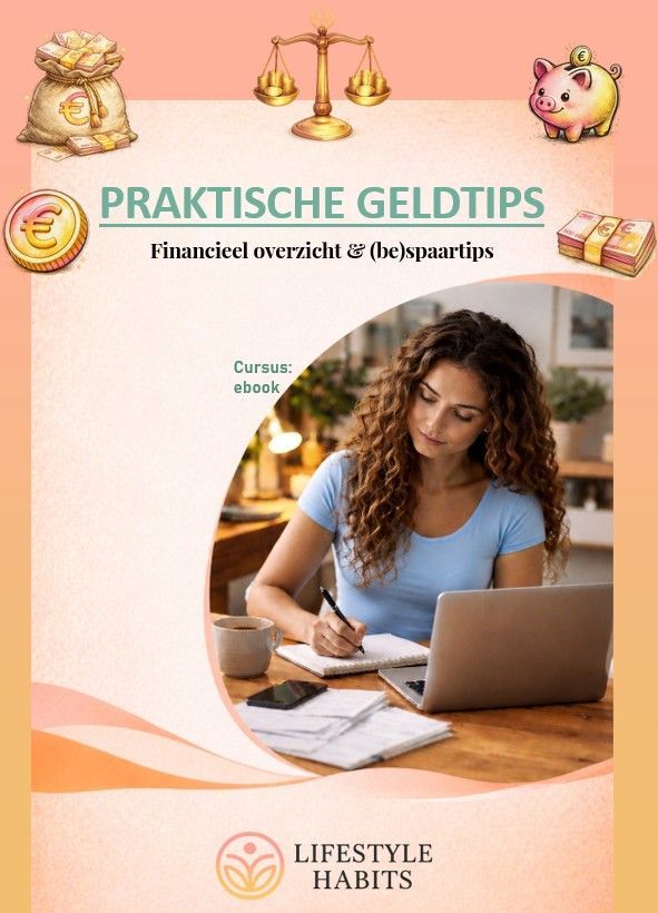 Praktische geldtips: financieel overzicht & (be)spaartips. Cursus - ebook (PDF)