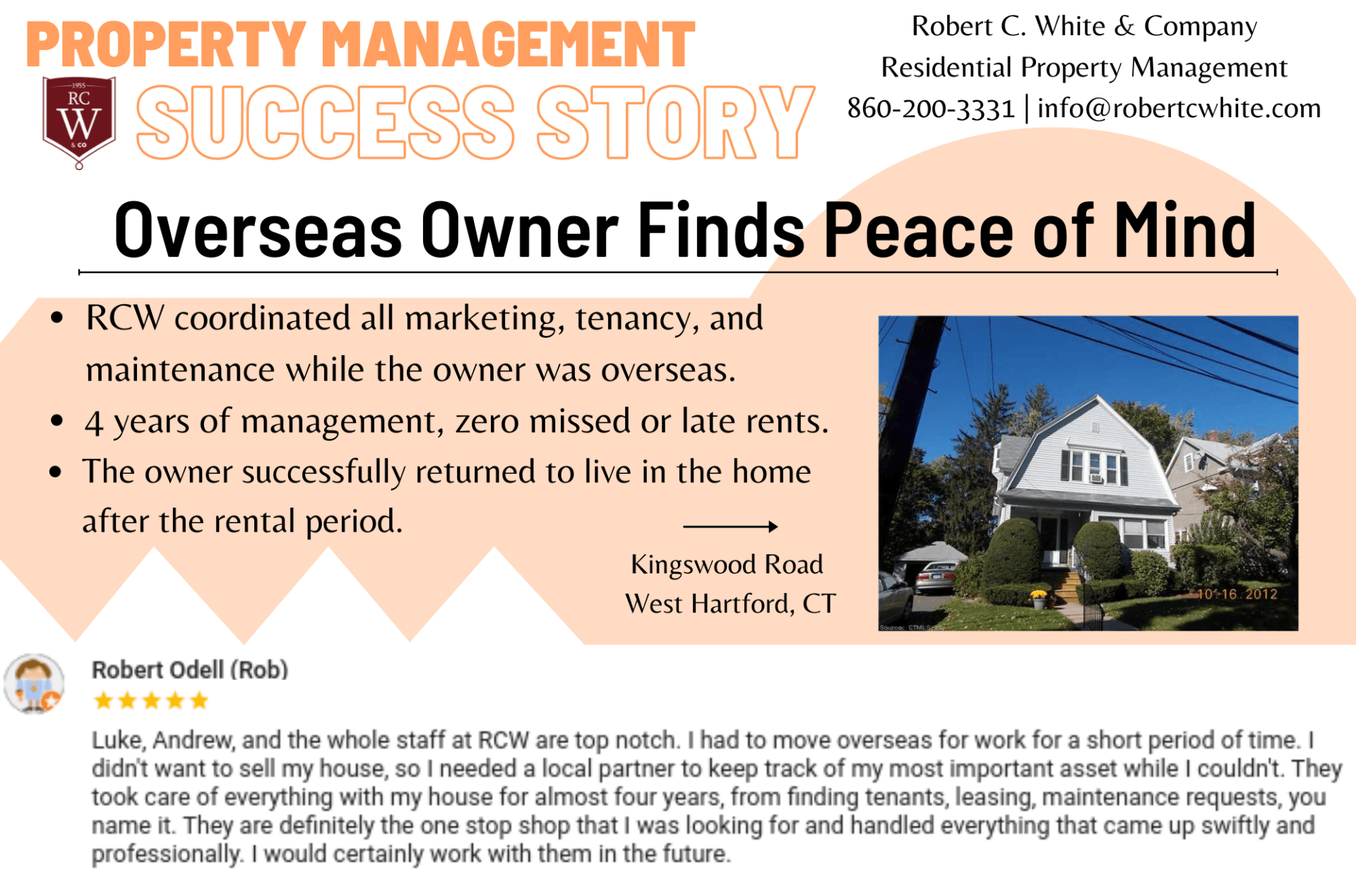 Property management success story - Rob