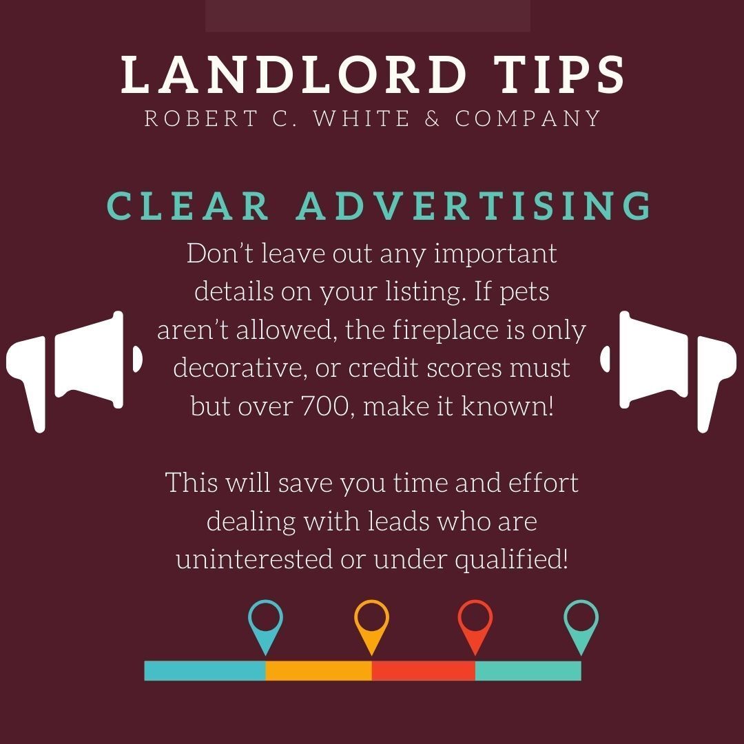 property management clear advertising
