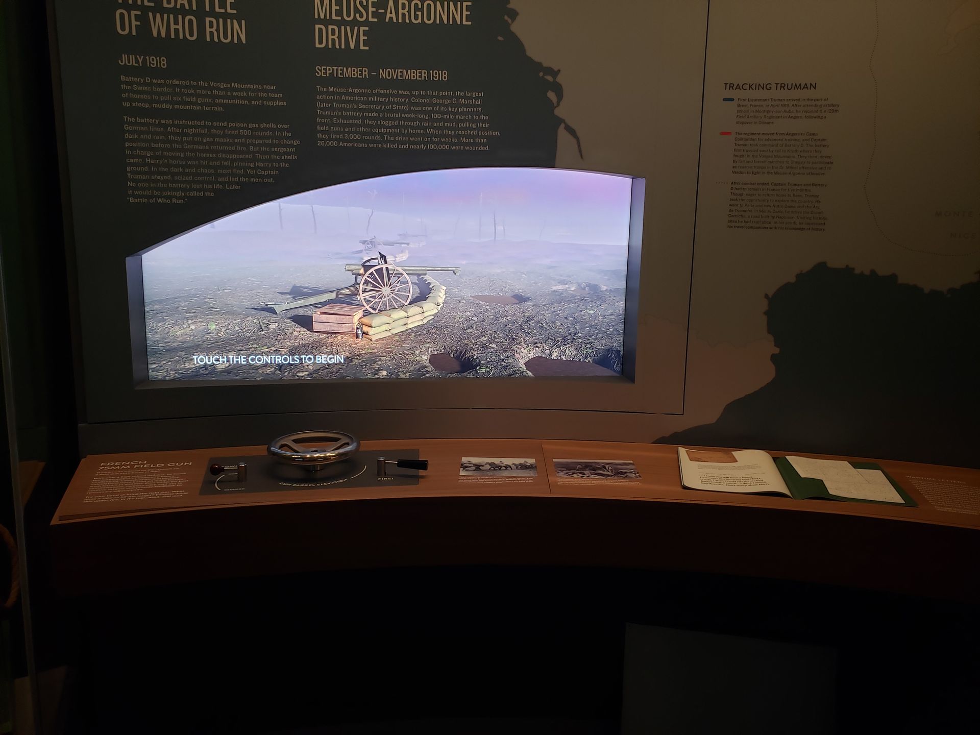 Truman Library exhibit